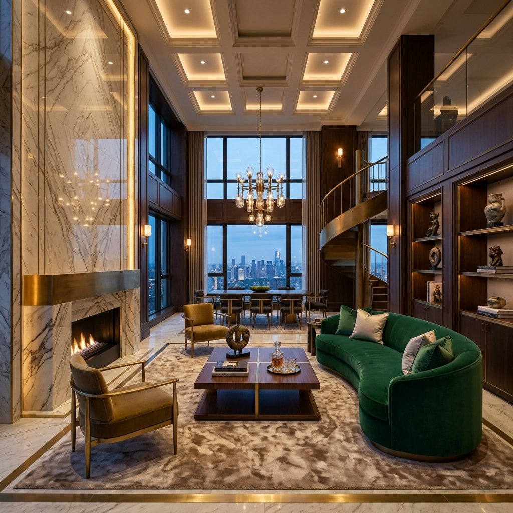 Luxury interior style design by Sri Nidhi Interiors
